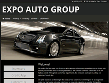 Tablet Screenshot of expoautogroup.net